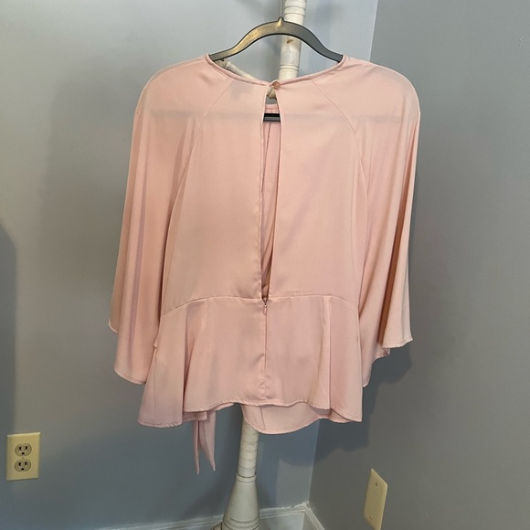 NWOT Topshop light pink blouse, size 12 - Picture 5 of 7